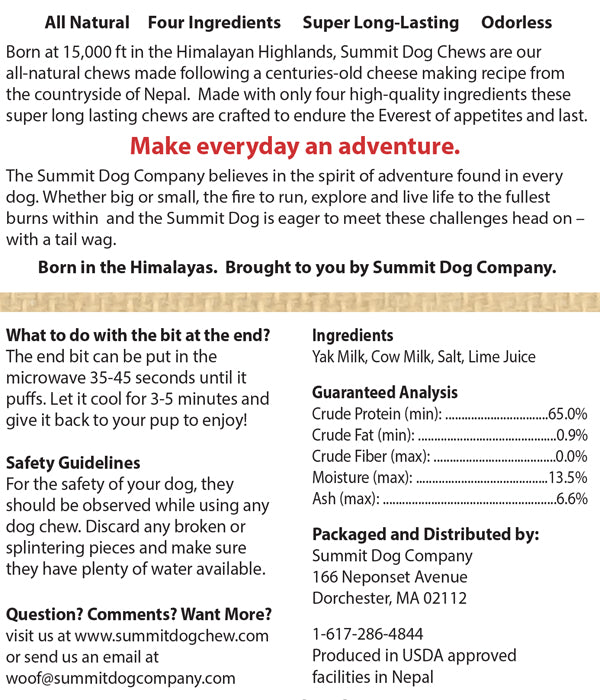 Summit Dog Chews