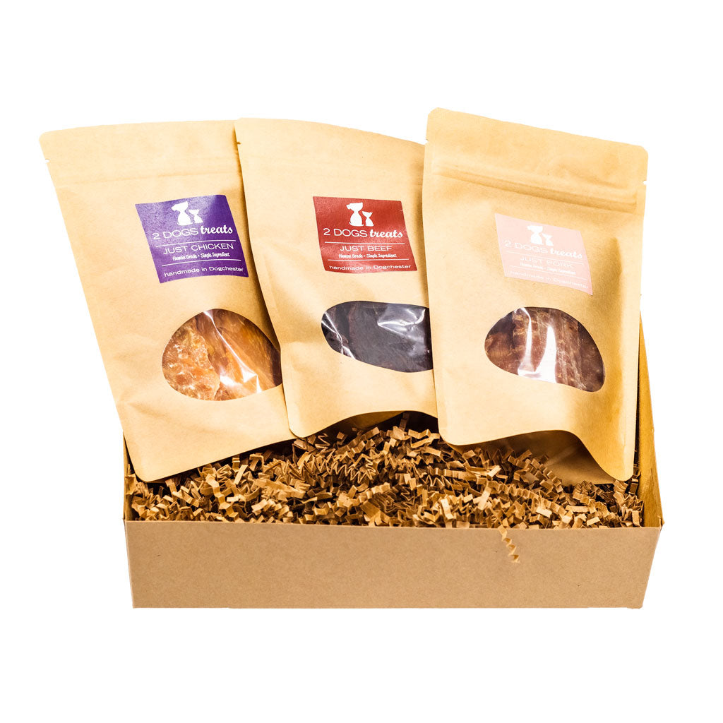 2 Dogs Treats Gift Box